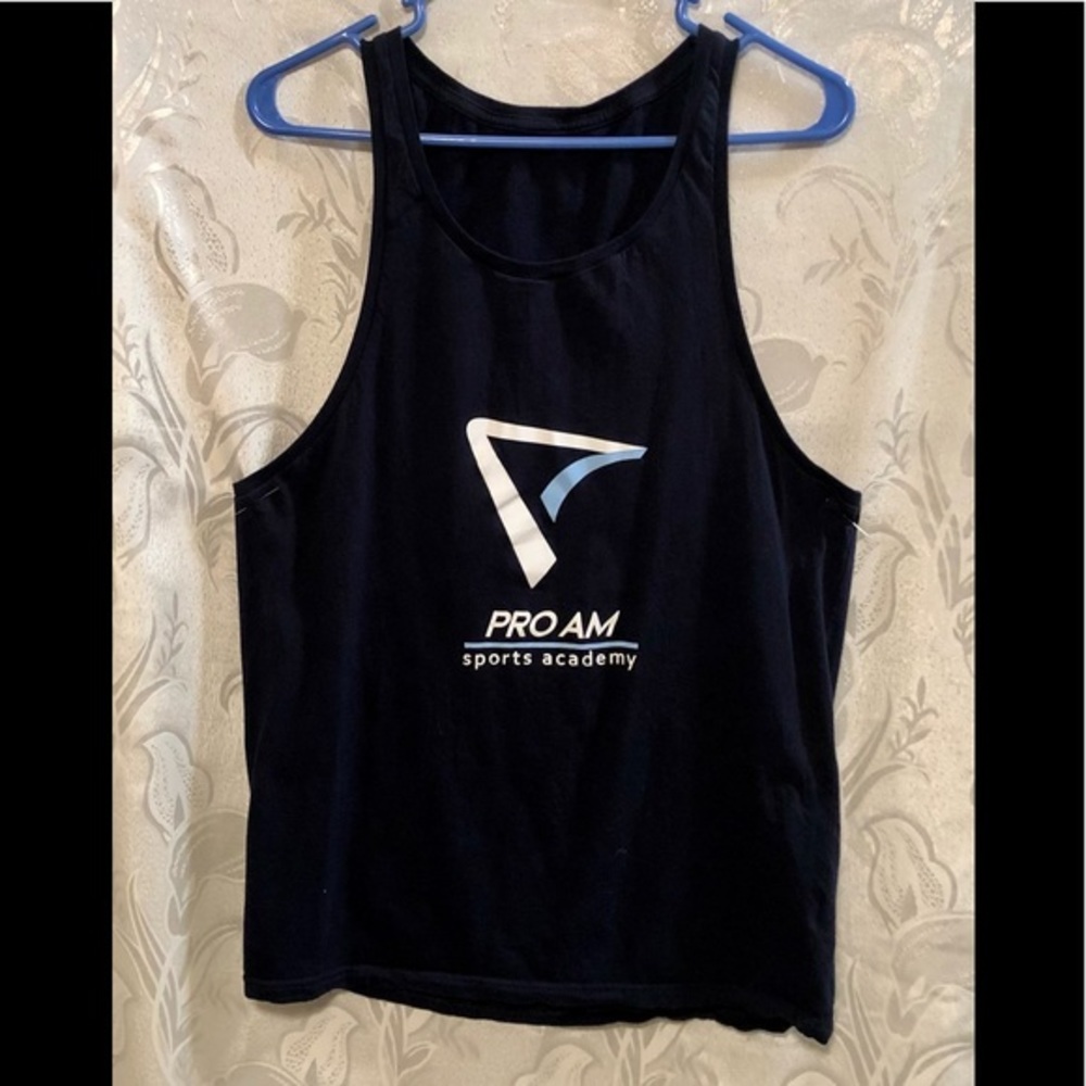Pro Am Sports Academy Navy Blue Tank Top